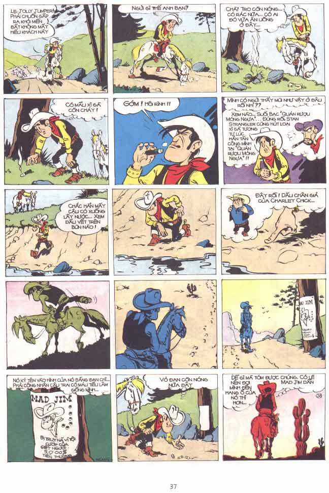 Lucky Luke Chapter 29 trang 37