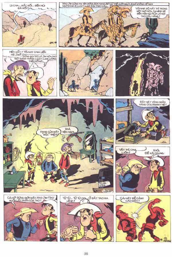 Lucky Luke Chapter 29 trang 38