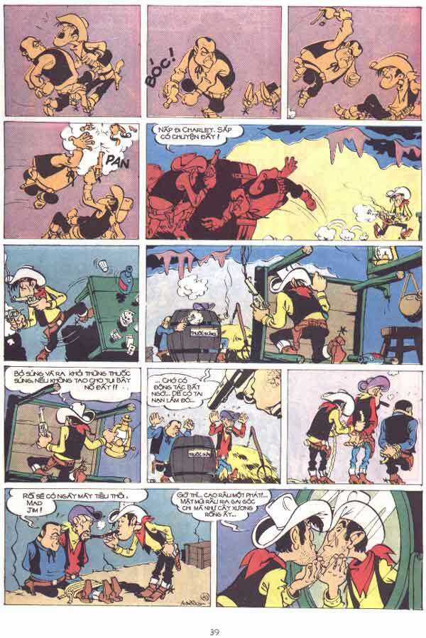 Lucky Luke Chapter 29 trang 39