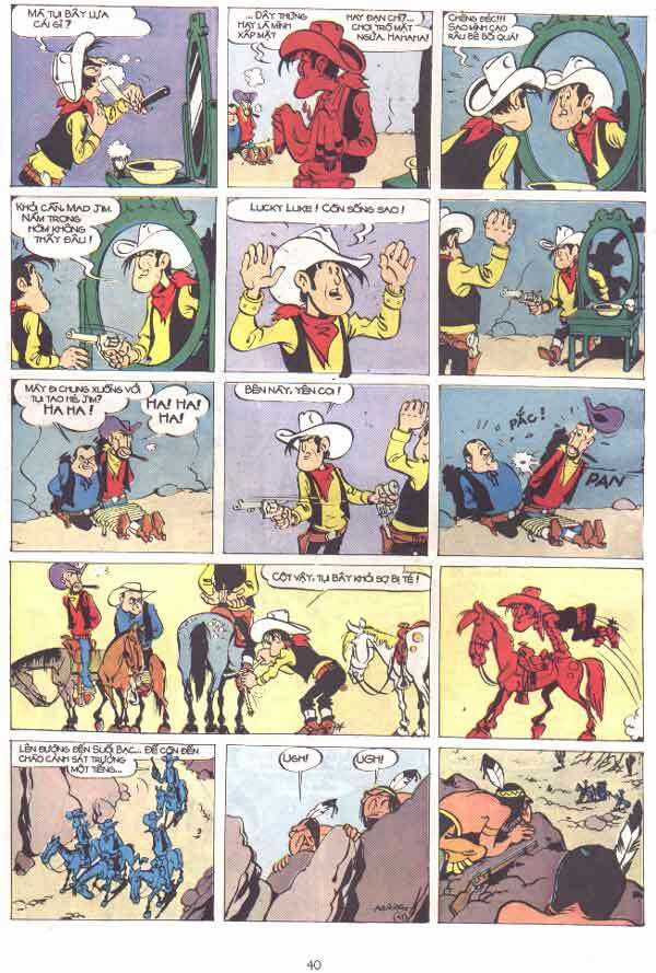 Lucky Luke Chapter 29 trang 40