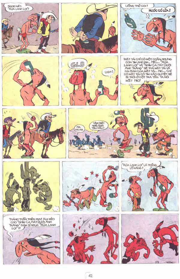 Lucky Luke Chapter 29 trang 42