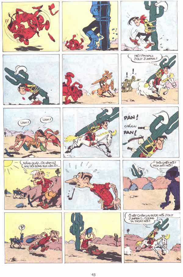 Lucky Luke Chapter 29 trang 43