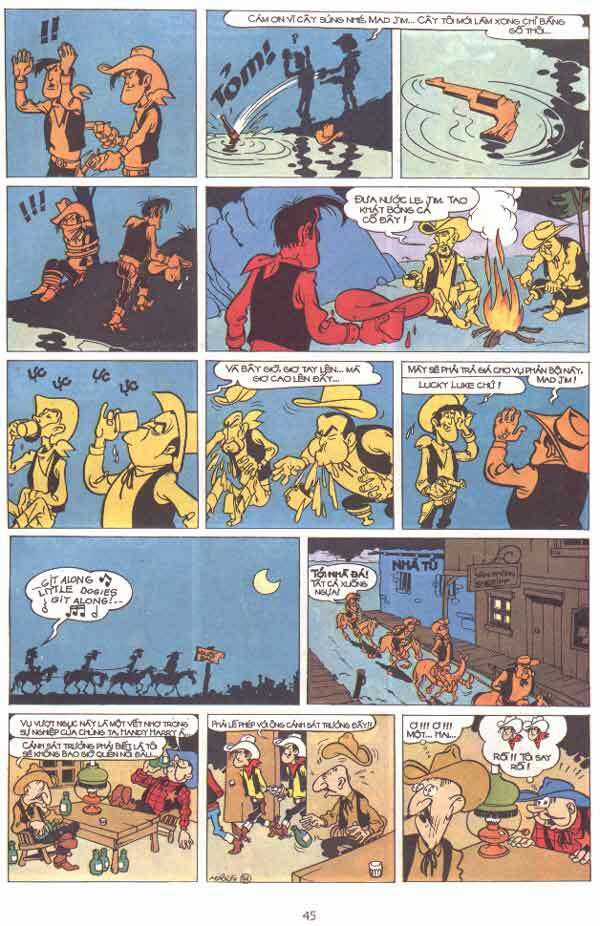 Lucky Luke Chapter 29 trang 45