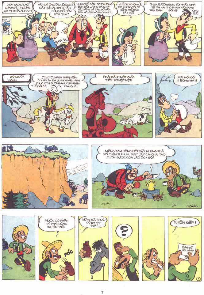 Lucky Luke Chapter 29 trang 7