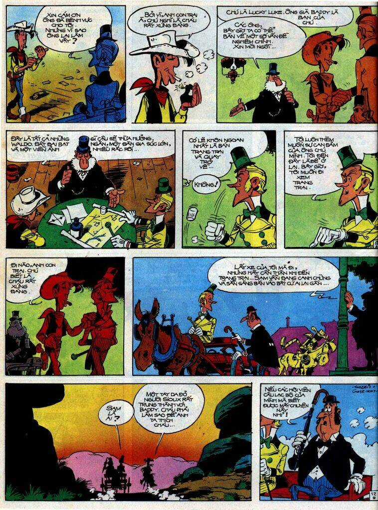 Lucky Luke Chapter 31 trang 11