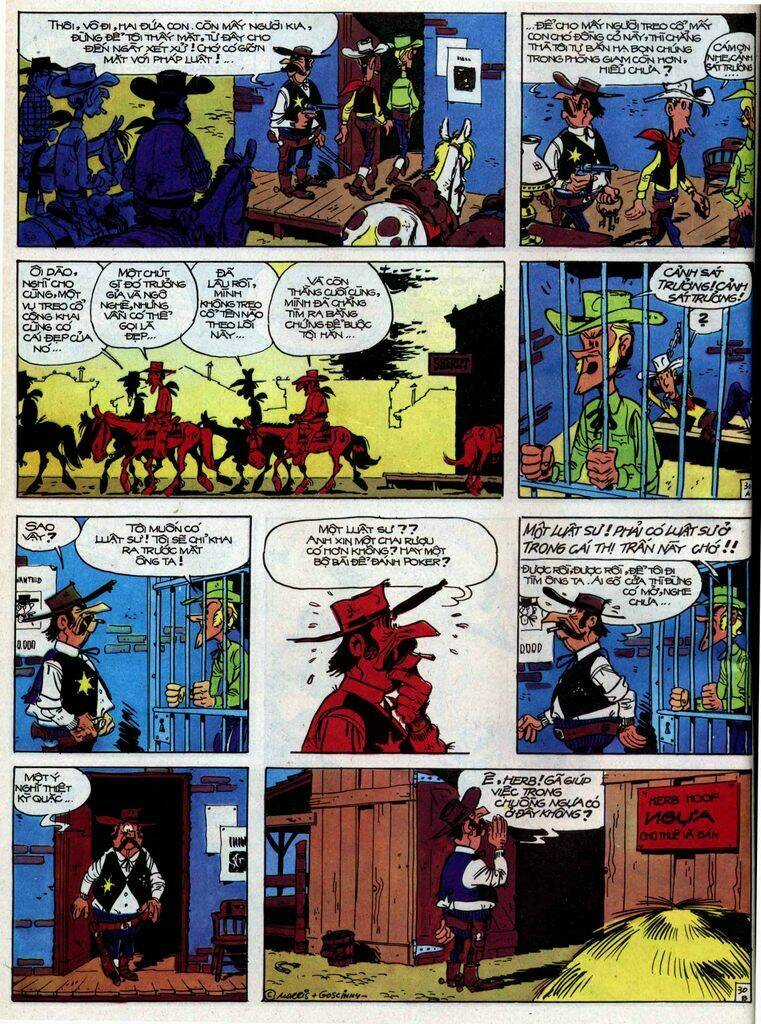 Lucky Luke Chapter 31 trang 29