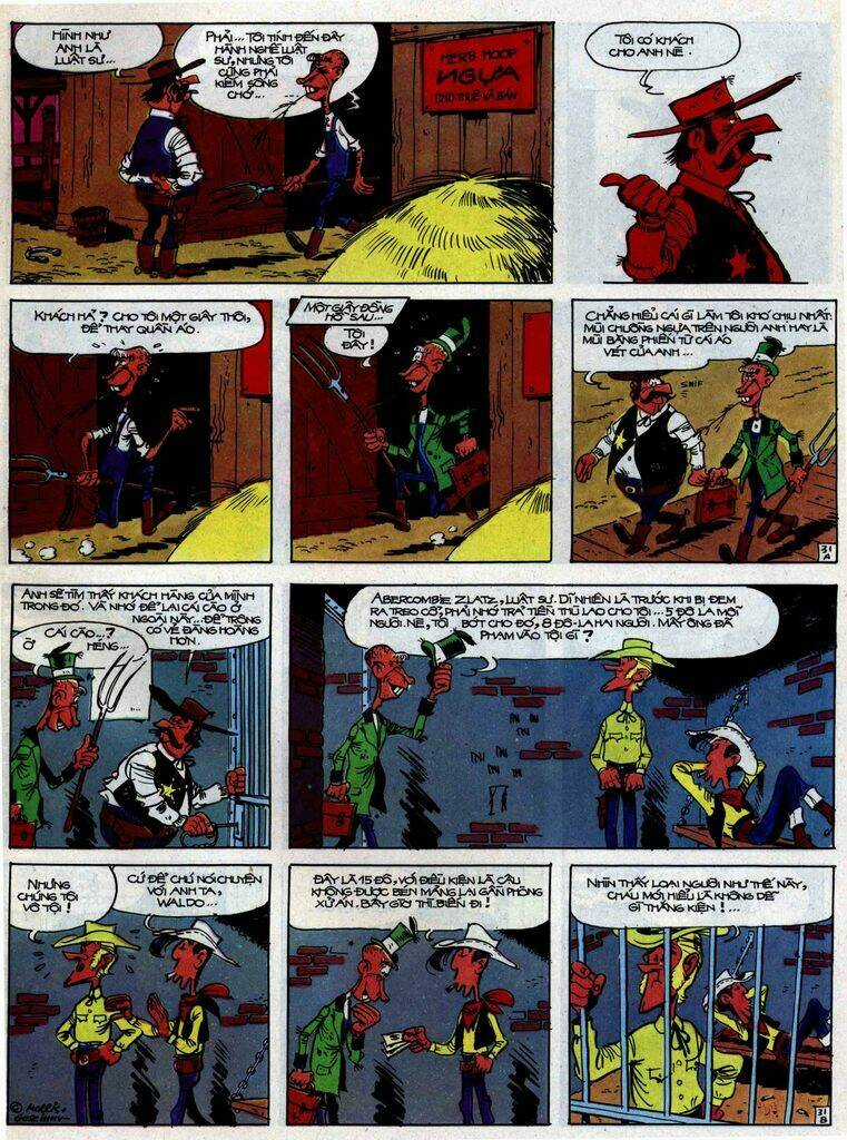 Lucky Luke Chapter 31 trang 30