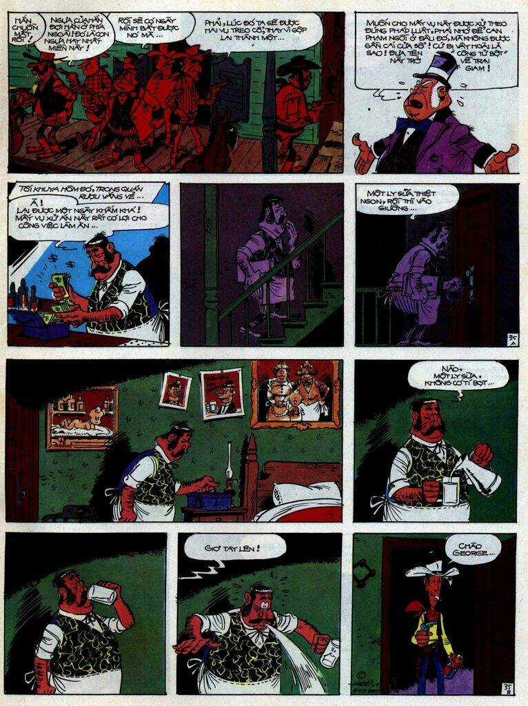 Lucky Luke Chapter 31 trang 34