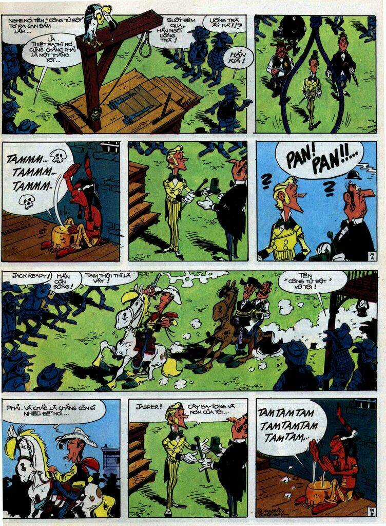 Lucky Luke Chapter 31 trang 38