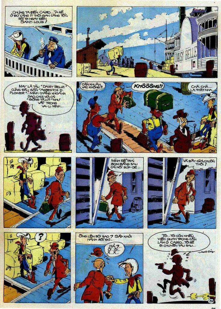 Lucky Luke Chapter 32 trang 28