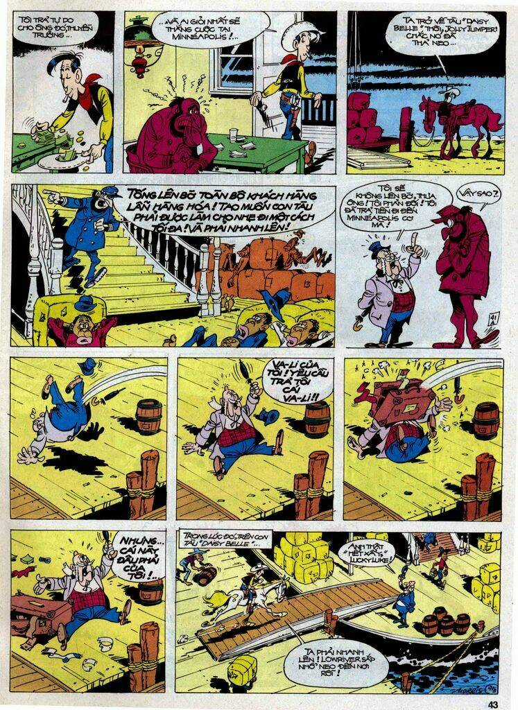 Lucky Luke Chapter 32 trang 40