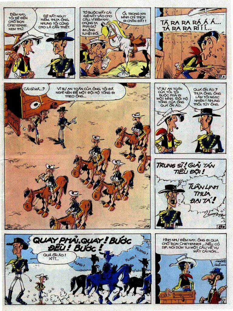 Lucky Luke Chapter 33 trang 22