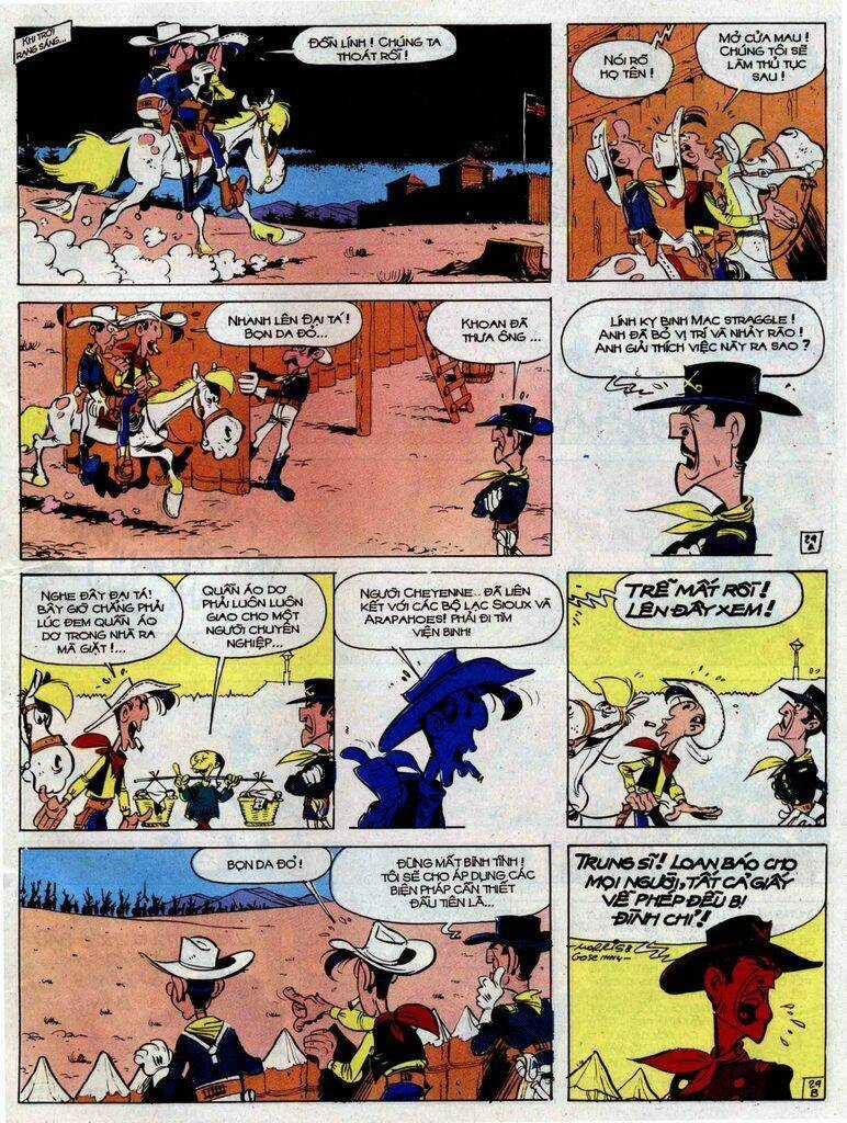 Lucky Luke Chapter 33 trang 28