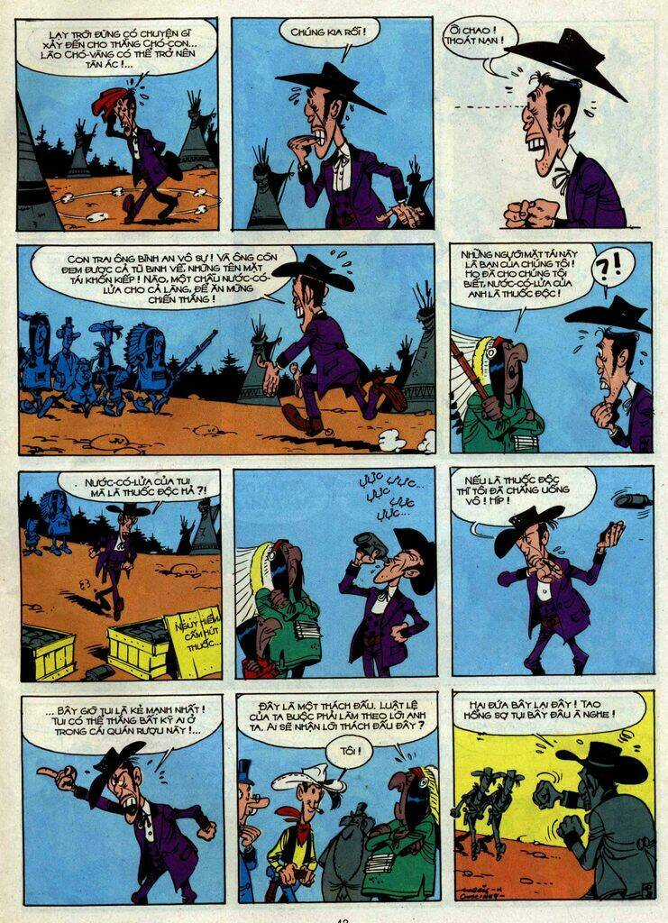 Lucky Luke Chapter 34 trang 40