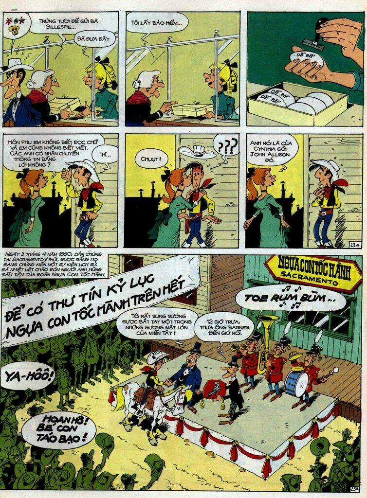 Lucky Luke Chapter 35 trang 22