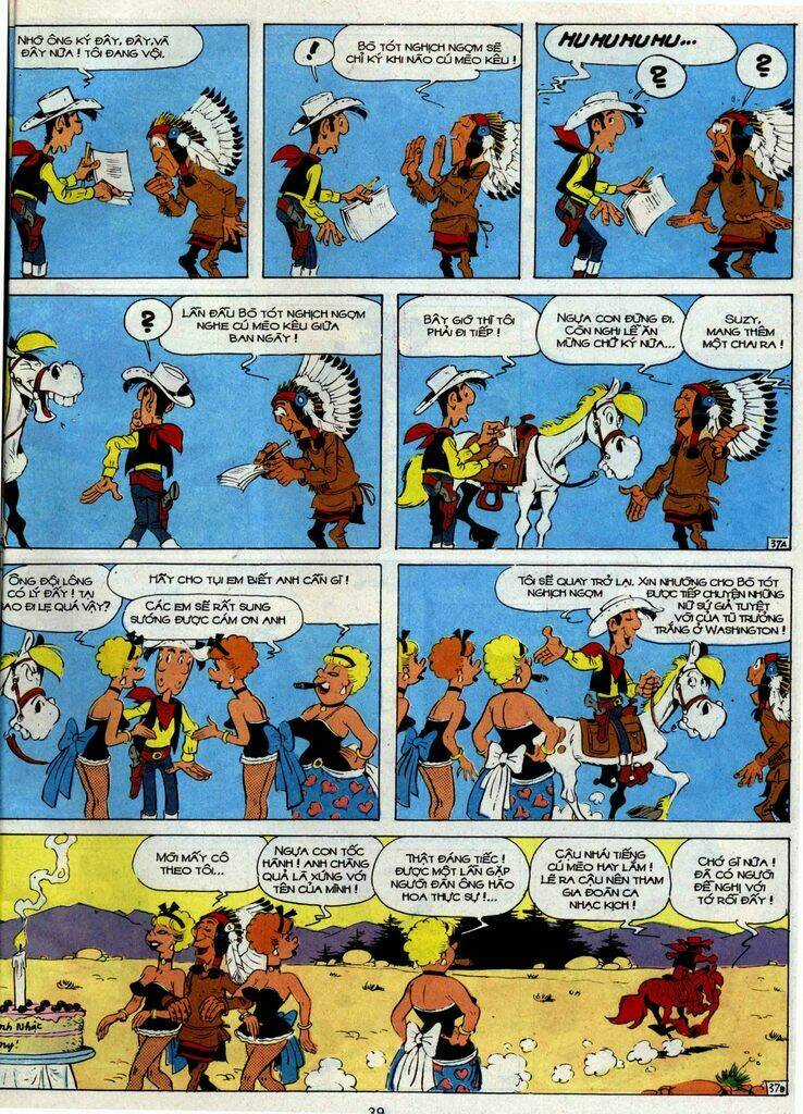 Lucky Luke Chapter 35 trang 36