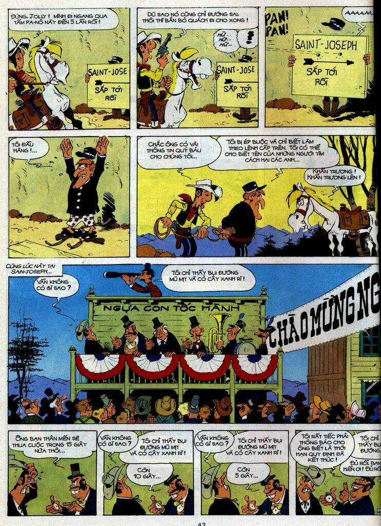 Lucky Luke Chapter 35 trang 39