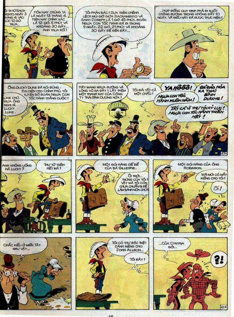 Lucky Luke Chapter 35 trang 42