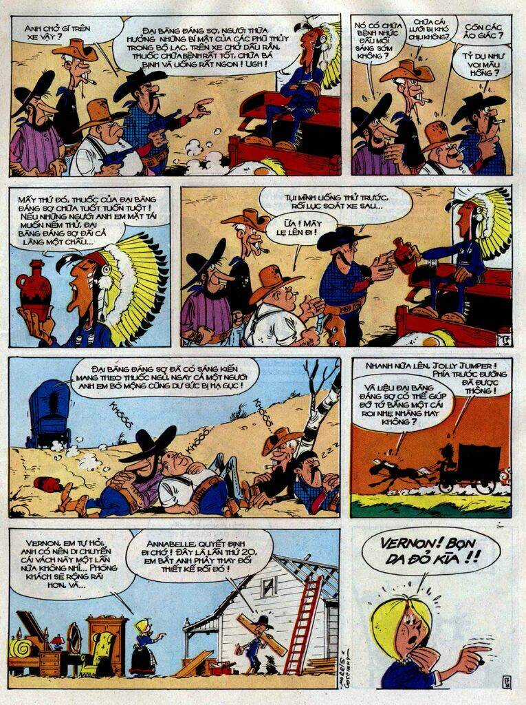Lucky Luke Chapter 38 trang 16