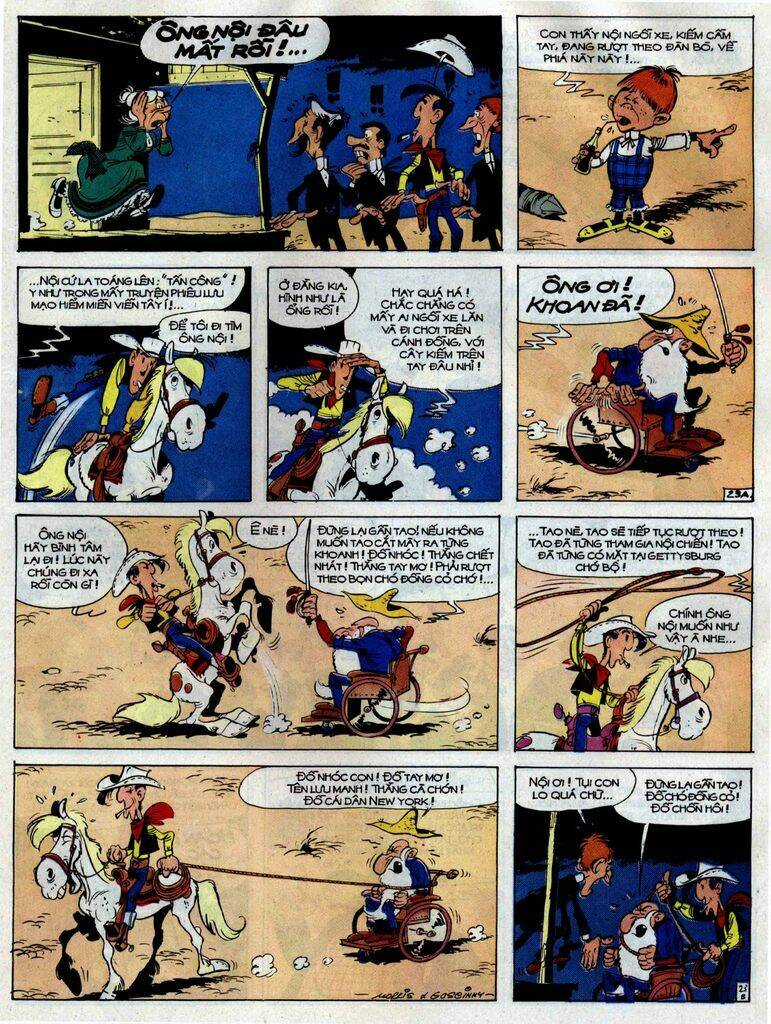 Lucky Luke Chapter 38 trang 22