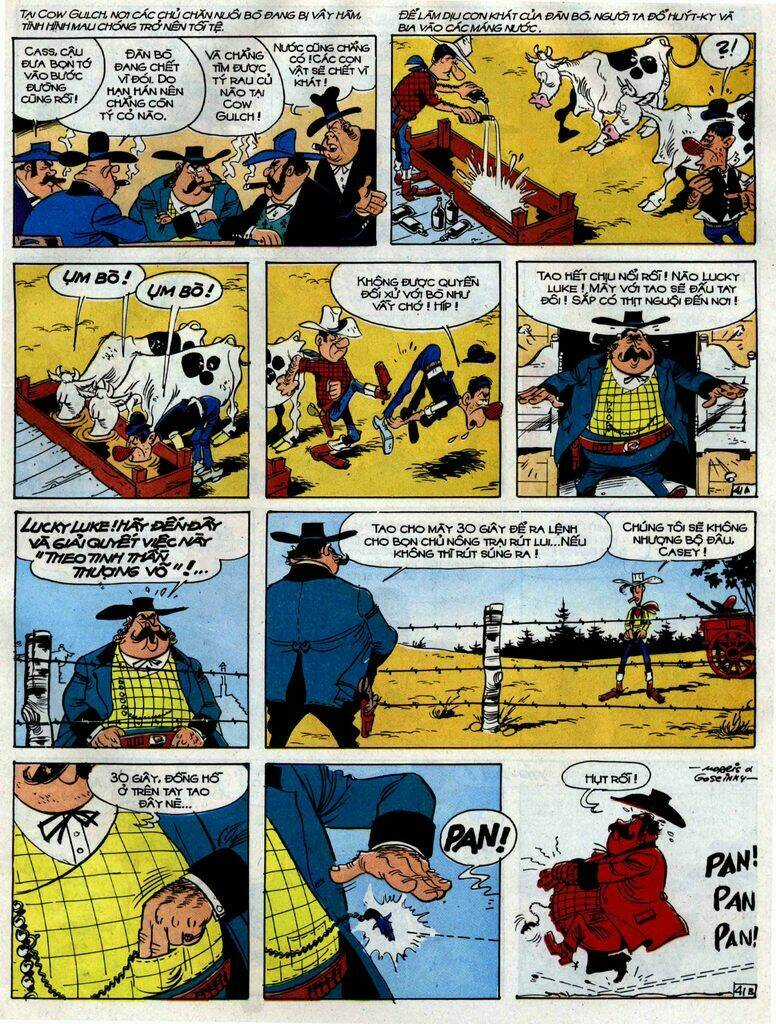 Lucky Luke Chapter 38 trang 40