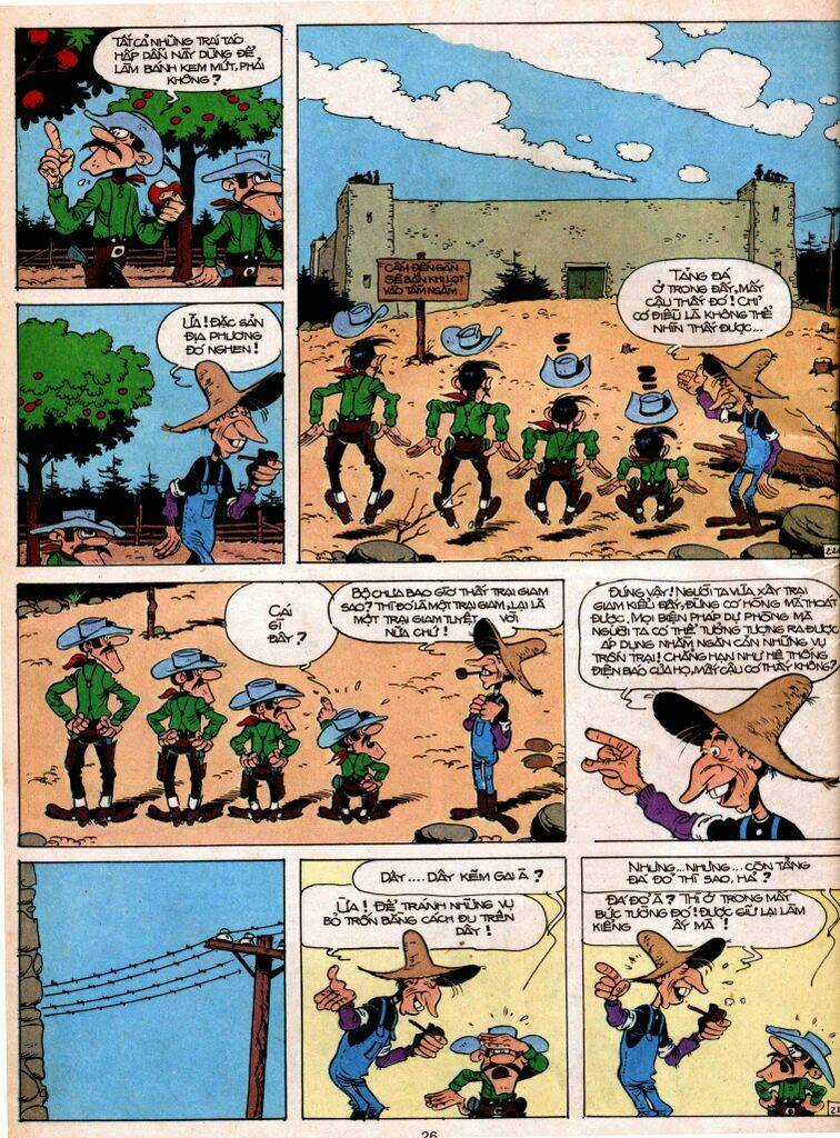 Lucky Luke Chapter 4 trang 21
