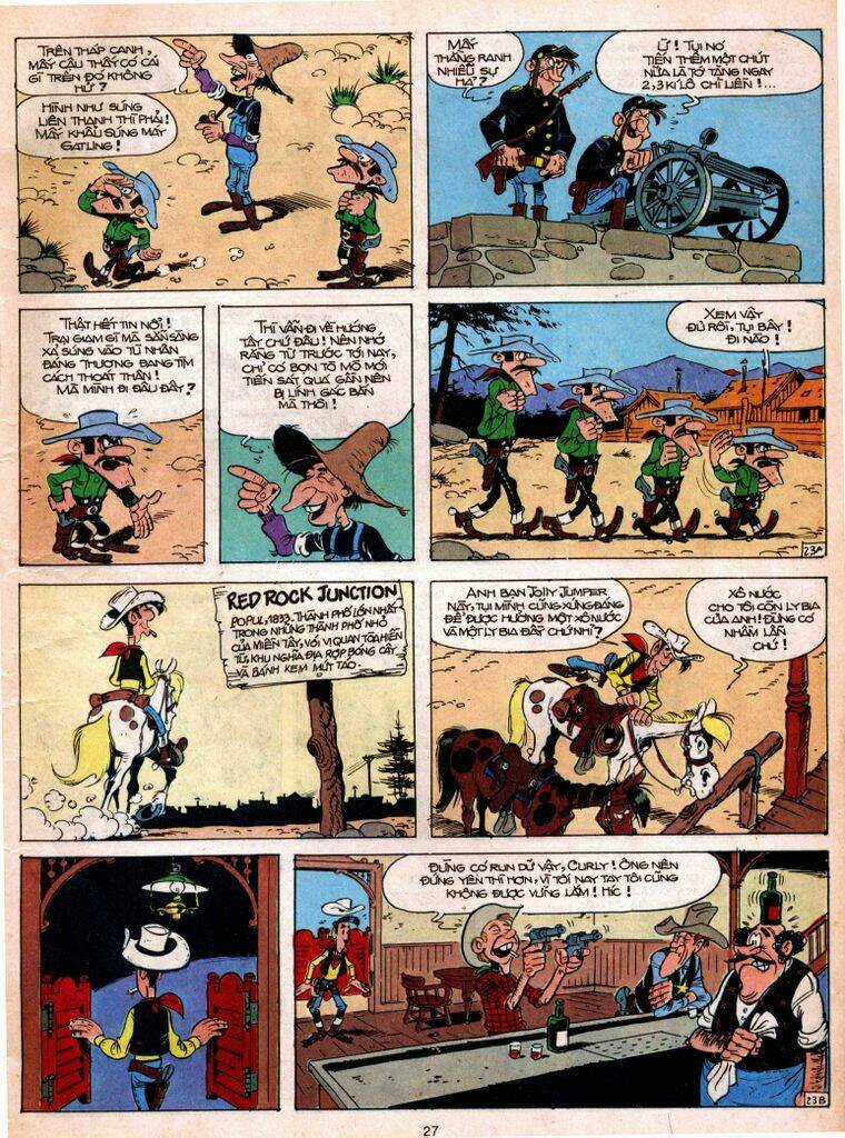 Lucky Luke Chapter 4 trang 22