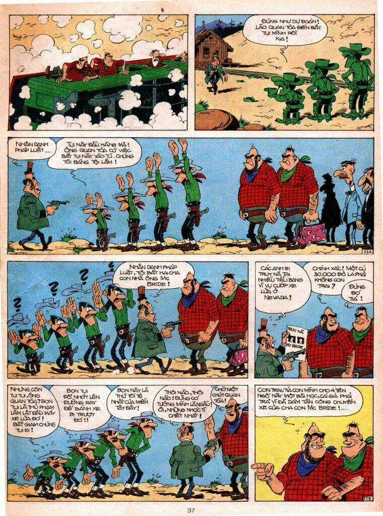 Lucky Luke Chapter 4 trang 32