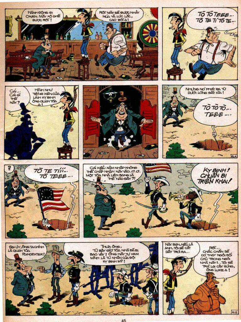 Lucky Luke Chapter 4 trang 40
