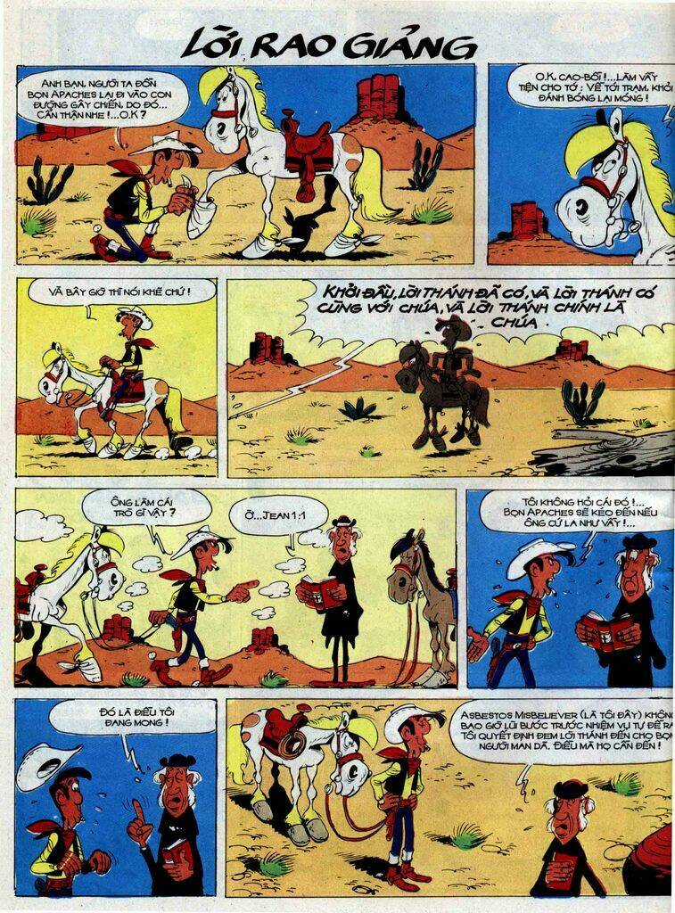 Lucky Luke Chapter 42 trang 33