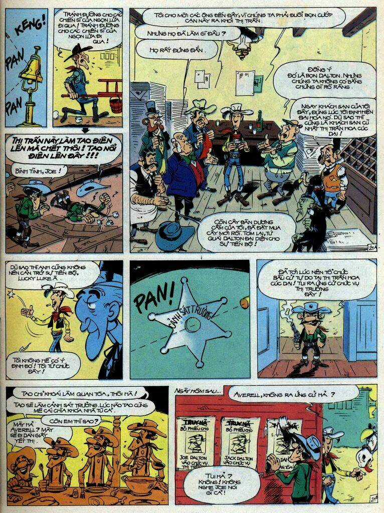 Lucky Luke Chapter 44 trang 20