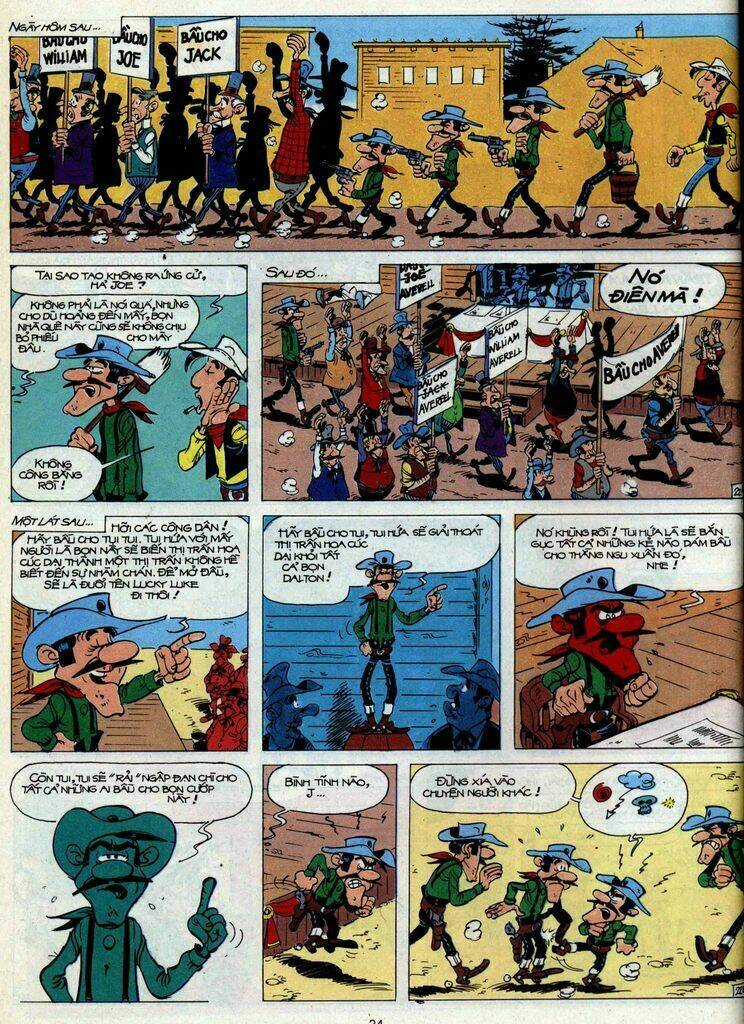 Lucky Luke Chapter 44 trang 21