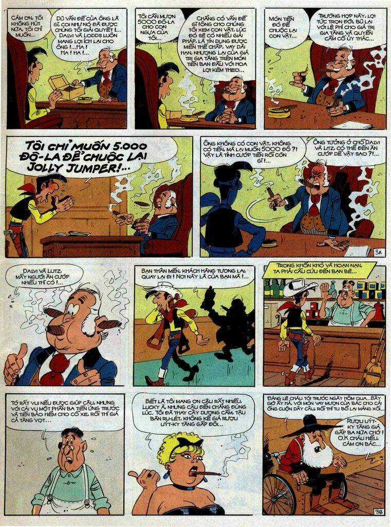 Lucky Luke Chapter 45 trang 34