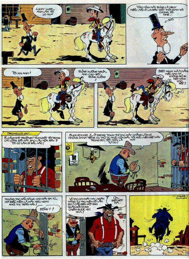 Lucky Luke Chapter 47 trang 11