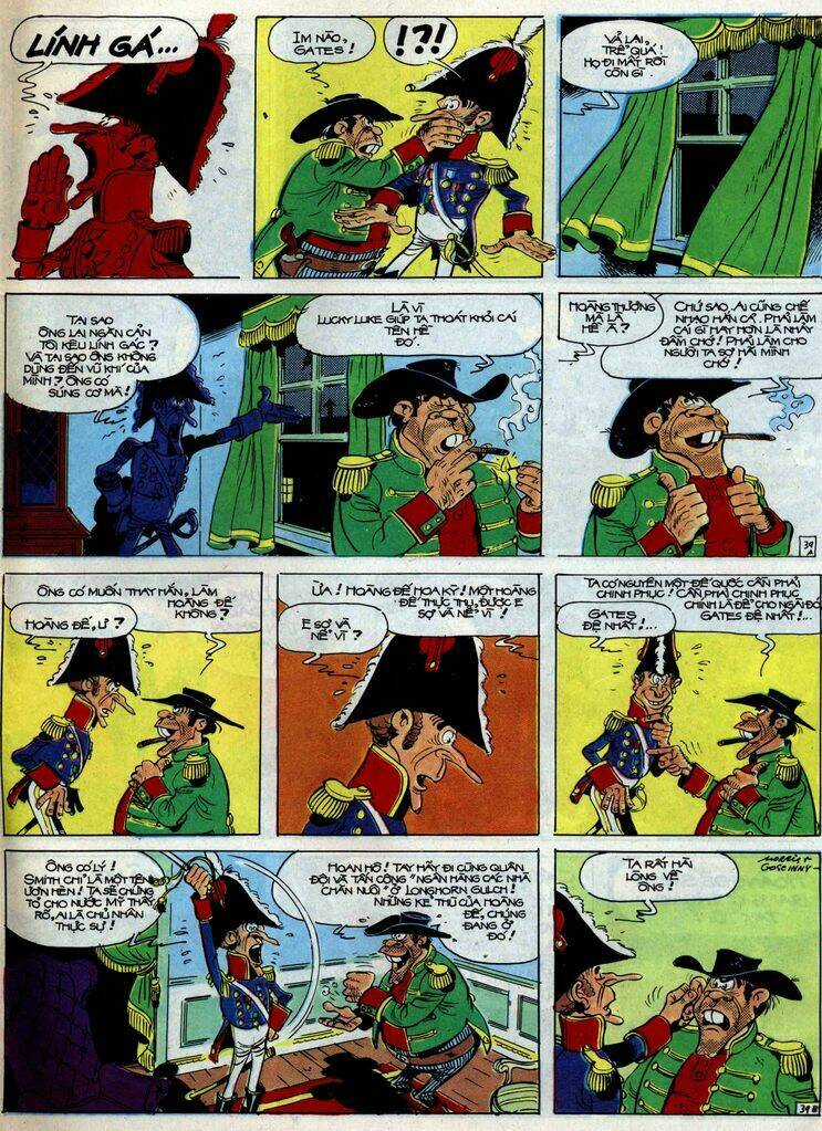 Lucky Luke Chapter 47 trang 38