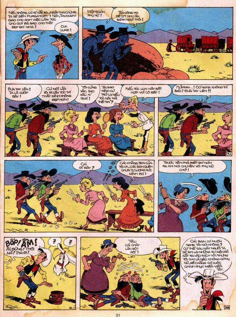Lucky Luke Chapter 5 trang 28