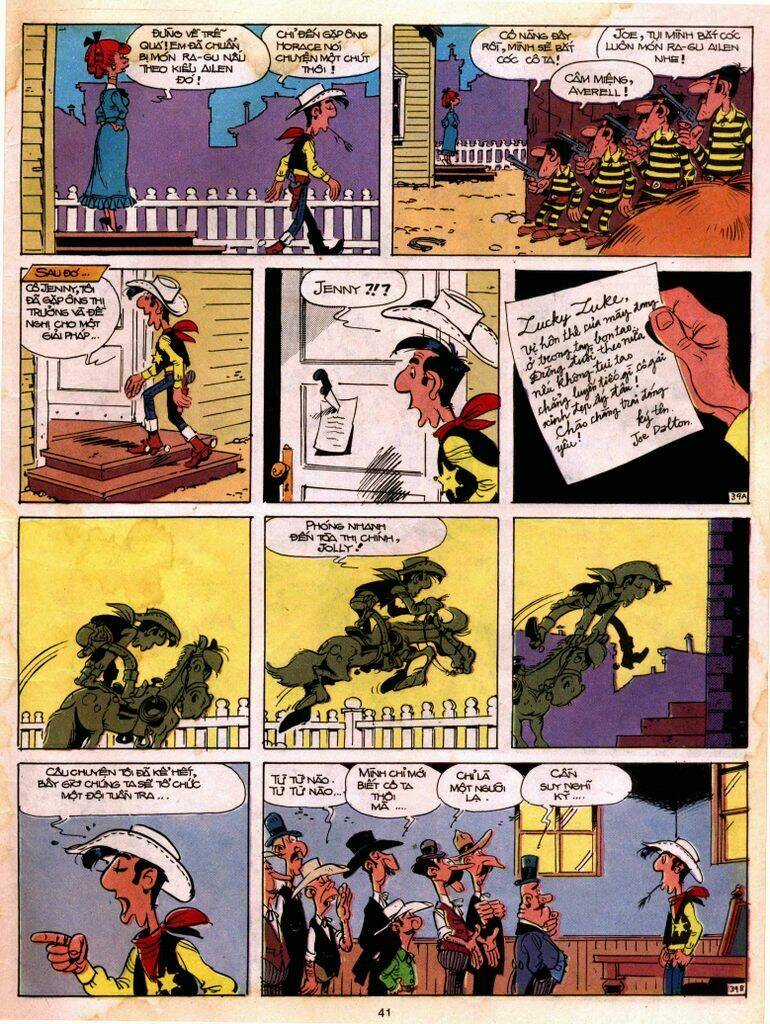 Lucky Luke Chapter 5 trang 38