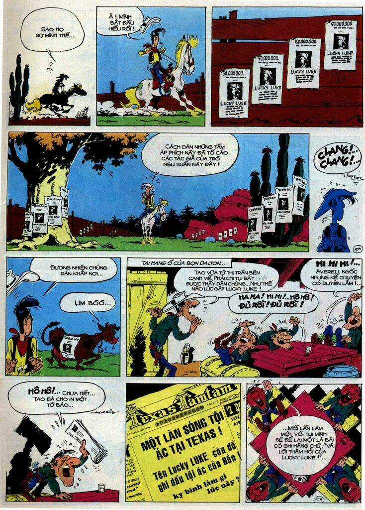 Lucky Luke Chapter 50 trang 14