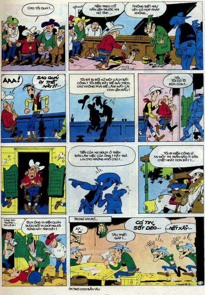 Lucky Luke Chapter 50 trang 20