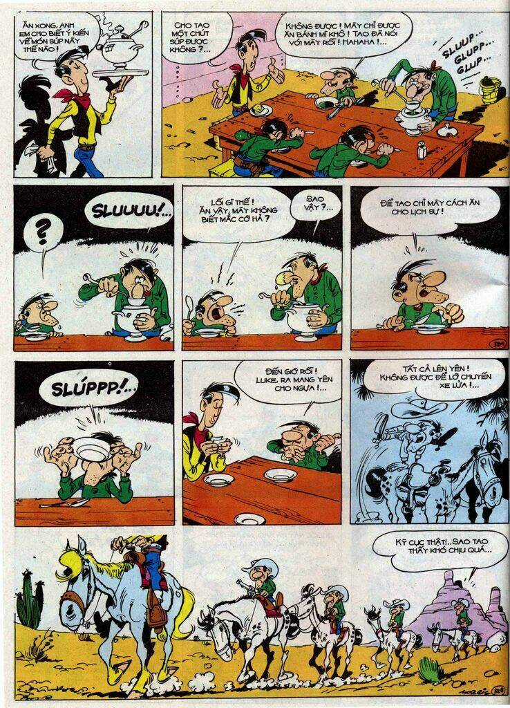 Lucky Luke Chapter 50 trang 31