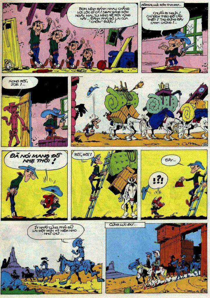 Lucky Luke Chapter 50 trang 40