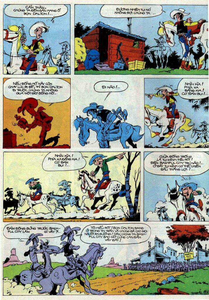 Lucky Luke Chapter 50 trang 41
