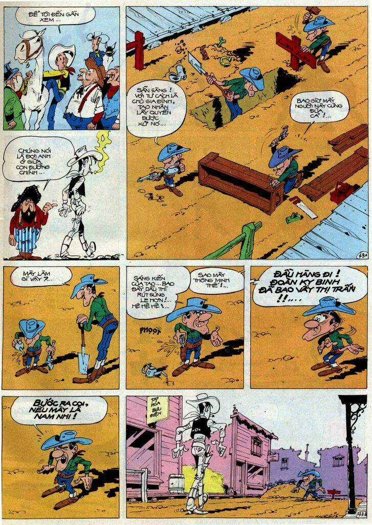 Lucky Luke Chapter 50 trang 42