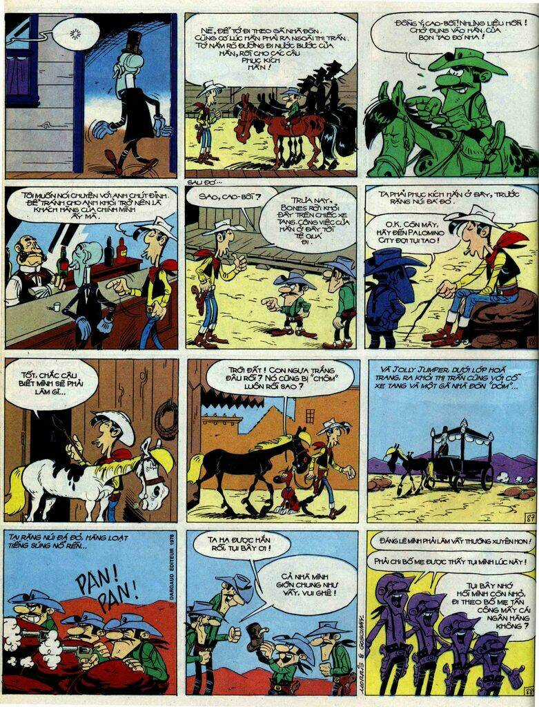 Lucky Luke Chapter 51 trang 21