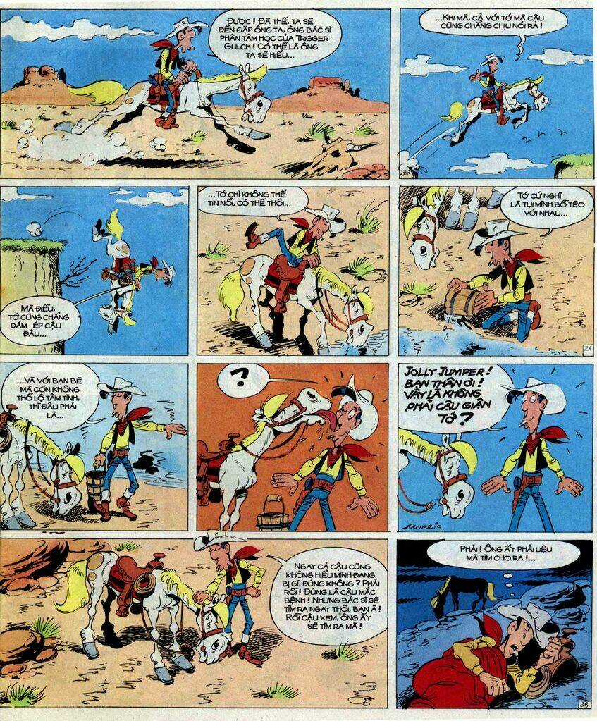 Lucky Luke Chapter 51 trang 28
