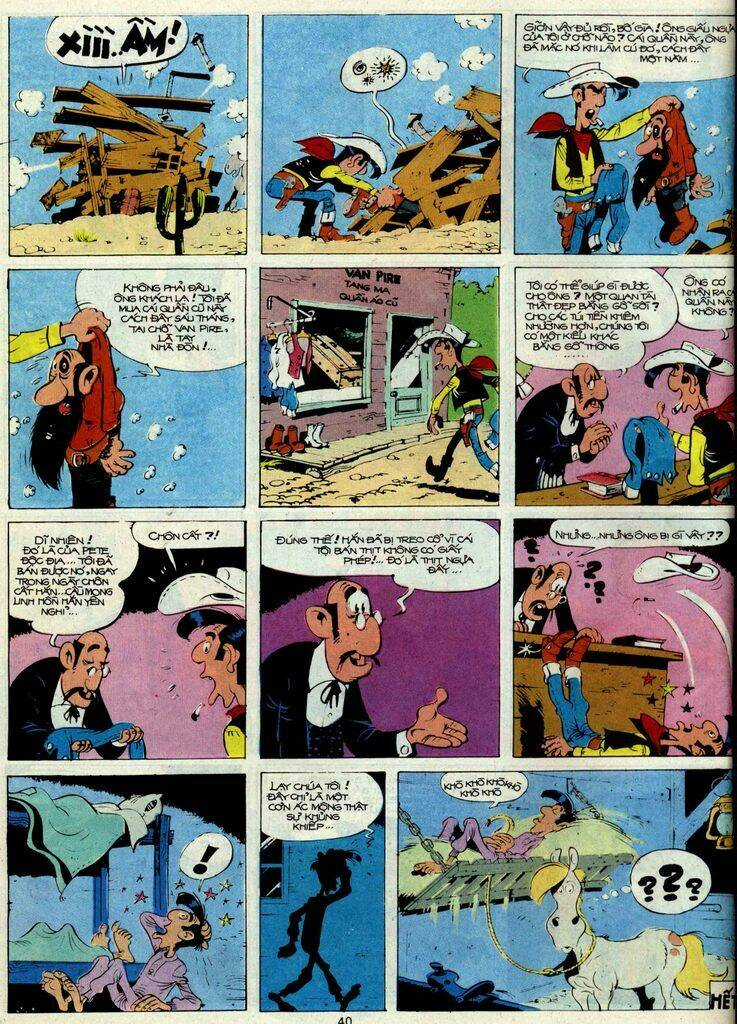Lucky Luke Chapter 51 trang 37