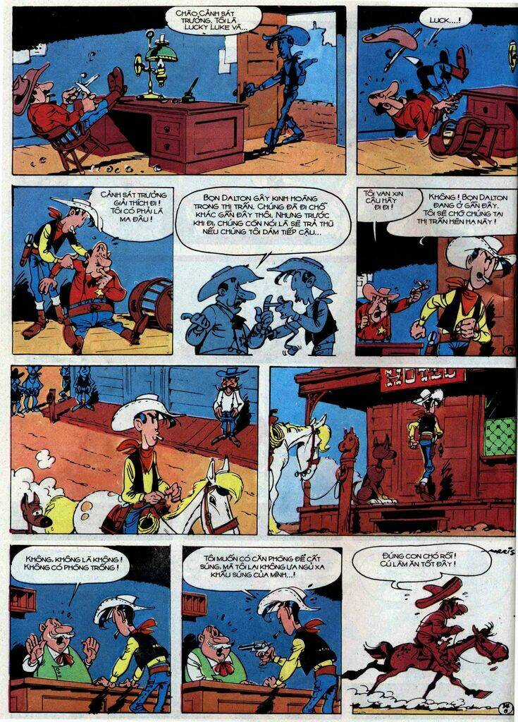 Lucky Luke Chapter 52 trang 33
