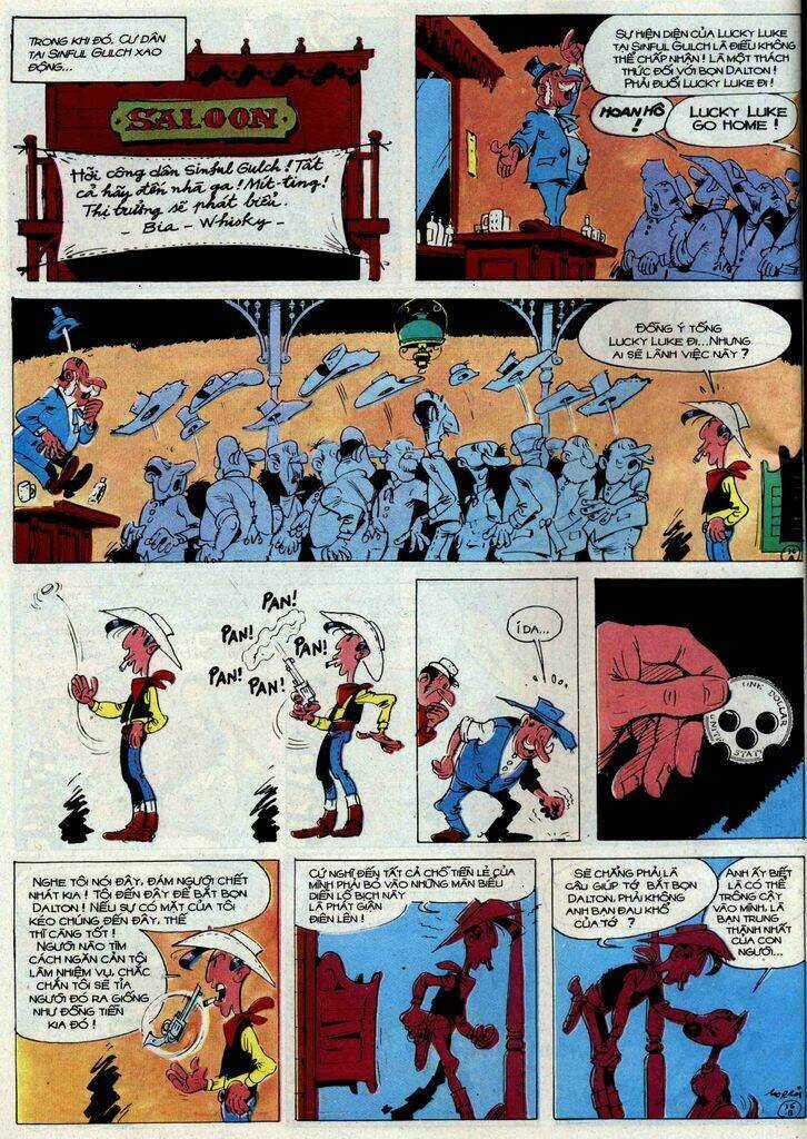 Lucky Luke Chapter 52 trang 35