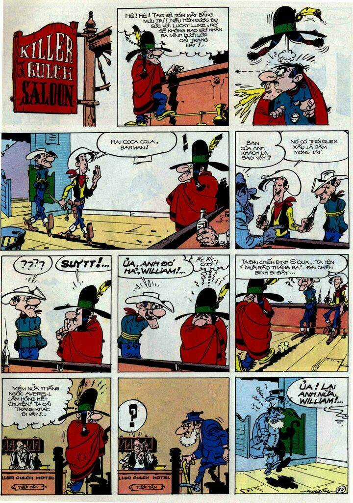 Lucky Luke Chapter 53 trang 32