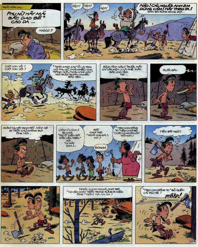 Lucky Luke Chapter 56 trang 12
